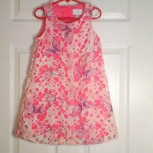 Girls dress with butterflies S 5/6